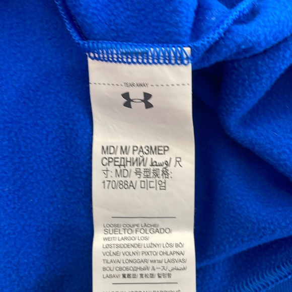 Under Armour Fishing Storm Quarter Zip Sweatshirt- Medium - Picture 8 of 8